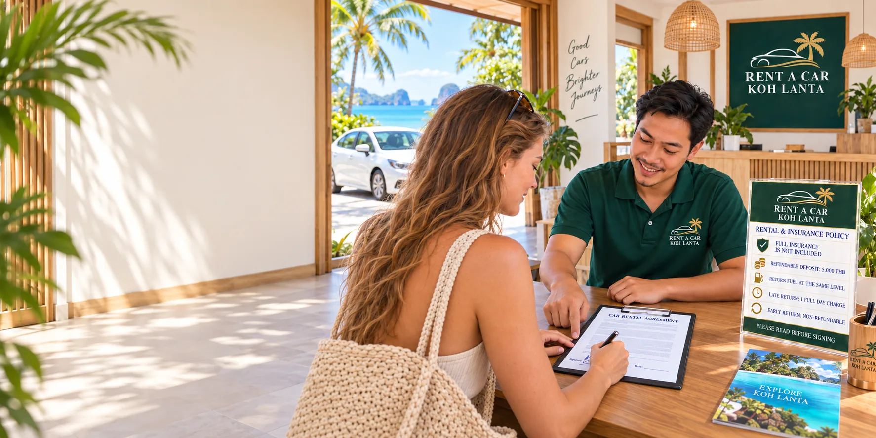 Car Rental Koh Lanta Agreement