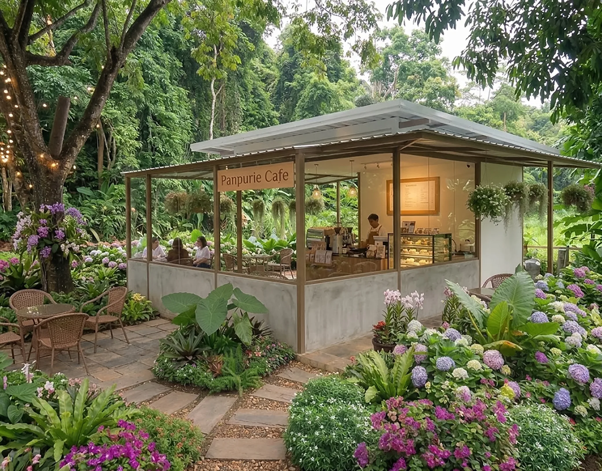 Panpurie Cafe - Best Coffee shop in Koh lanta