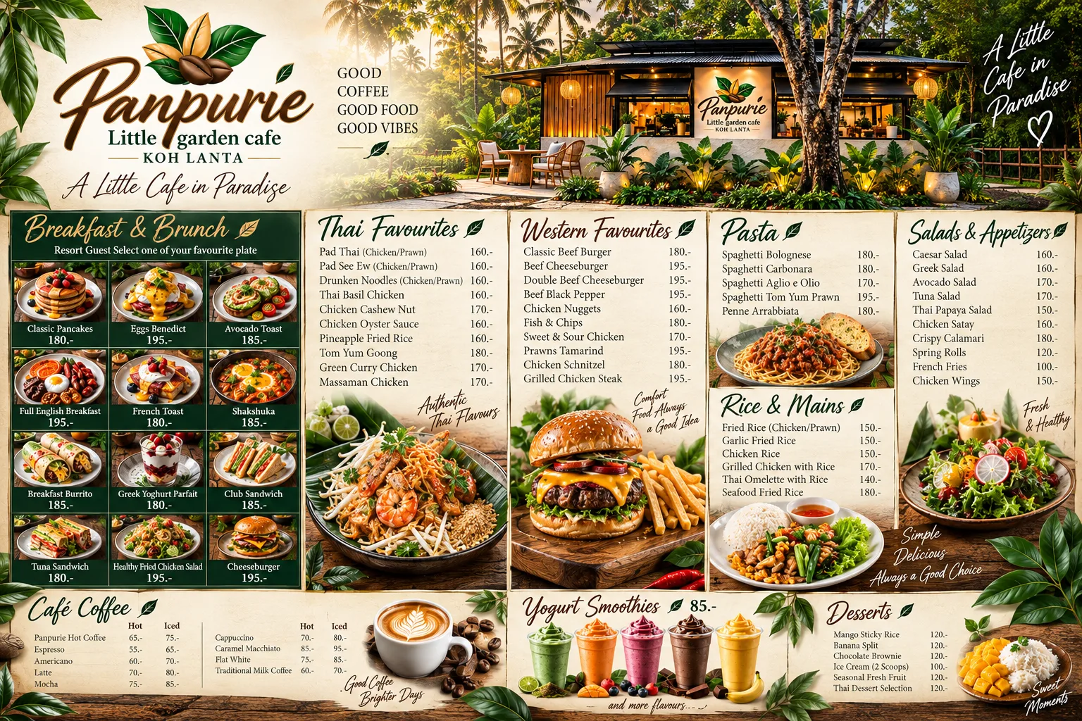 Panpurie Little Garden Cafe Koh Lanta 2026