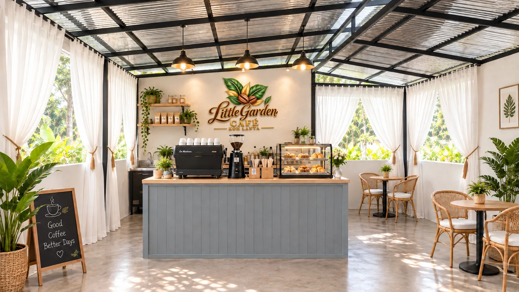 Best Breakfast & Brunch in Koh Lanta: Panpurie Little Garden Cafe