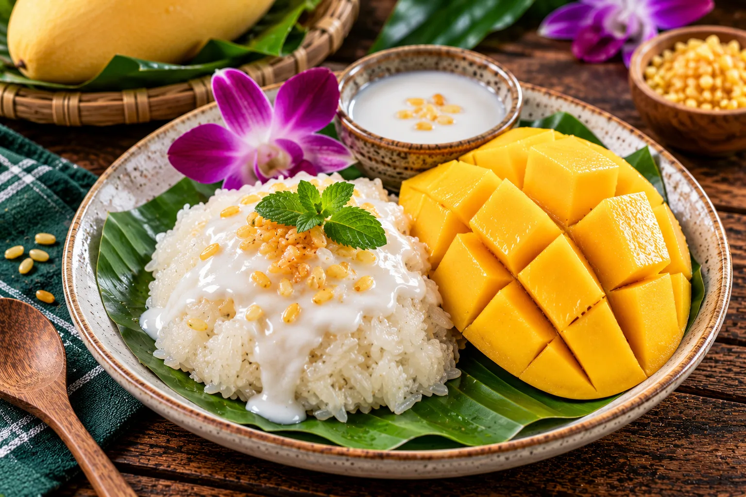 Best Mango Sticky Rice - Le Panpurie Koh Lanta Resort
